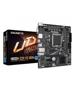 GIGABYTE H610M S2H V3 DDR4 pagrindinė plokštė Intel H610 Express LGA 1700 „micro ATX“