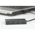 Digitus DA-70240-1 sąsajos šakotuvas USB 3.2 Gen 1 (3.1 Gen 1) Type-A 5000 Mbit/ai Juoda Digitus DA-70240-1 sąsajos šakotuvas USB 3.2 Gen 1 (3.1 Gen 1) Type-A 5000 Mbit/ai Juoda