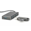 Digitus DA-70240-1 keskitin USB 3.2 Gen 1 (3.1 Gen 1) Type-A 5000 Mbit/s musta
