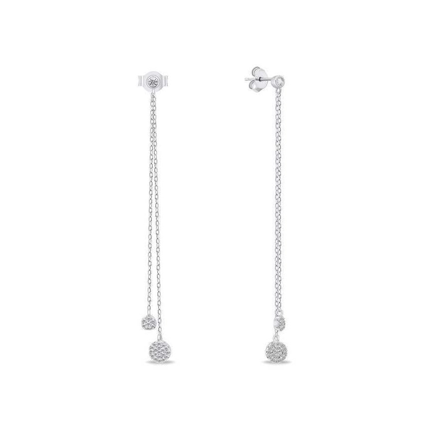 Brilio Silver Brilio Silver Original silver earrings with zirconia EA629W