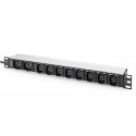 Digitus DN-95427 energosadales vienība, PDU 10 Maiņstrāvas izvade (-s) 1U Digitus DN-95427 energosadales vienība, PDU 10 Maiņstrāvas izvade (-s) 1U