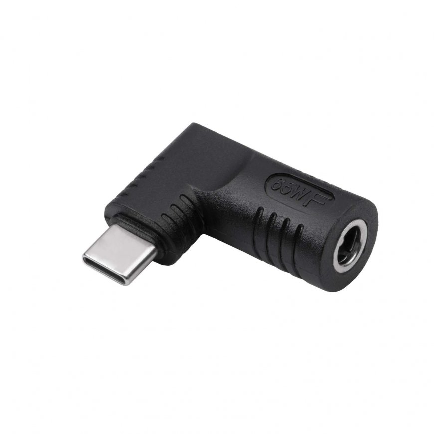 Akyga AK-ND-D06 гендерный адаптер USB type C 5.5 x 2.5 mm Черный