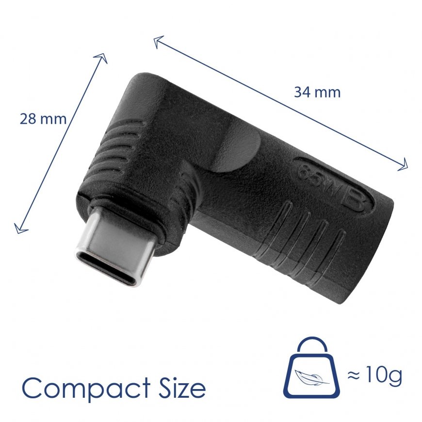 Akyga AK-ND-D06 гендерный адаптер USB type C 5.5 x 2.5 mm Черный – 4