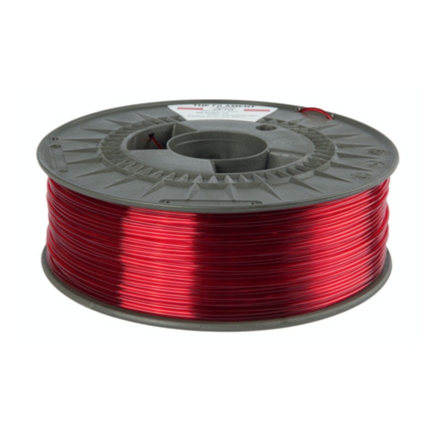 Spectrum Filaments TF-24028 3D-tulostusmateriaali Polyeteenitereflaattiglykoli (PETG) Punainen 1 kg