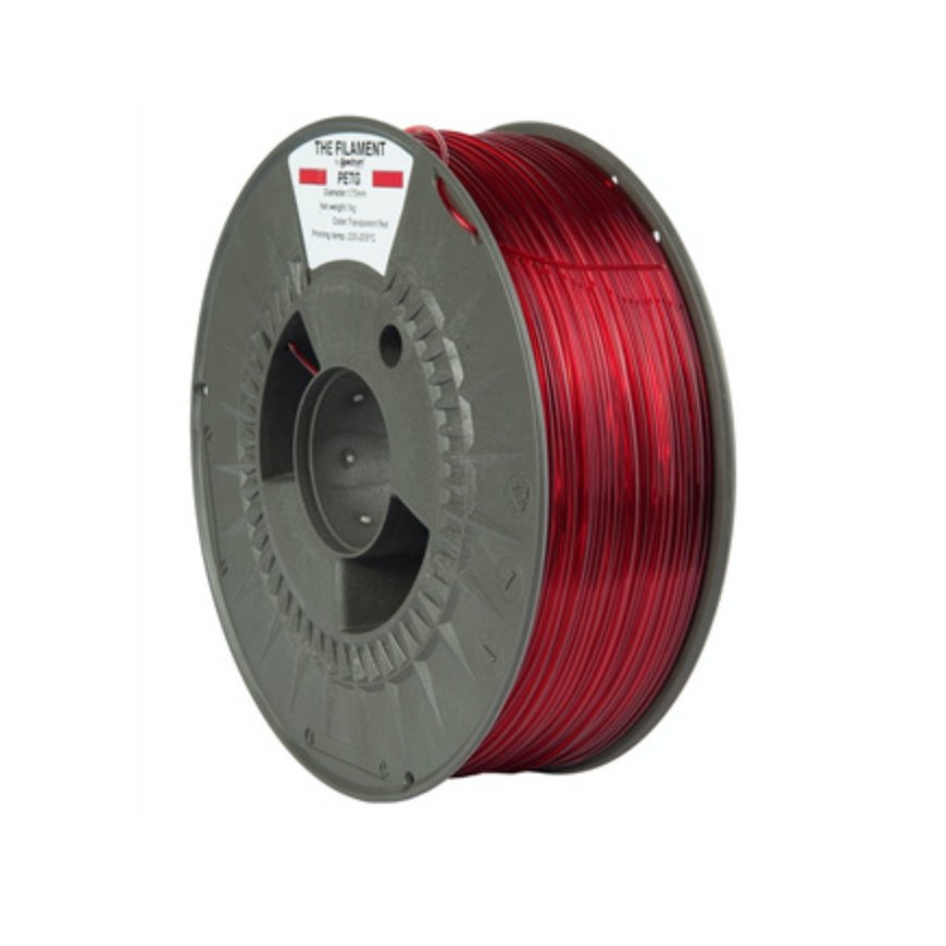 Spectrum Filaments TF-24028 3D printēšanas materiāls Polietilēna tereftalāta glikols (PETG) Sarkans – 2