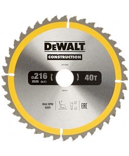 DeWALT DT1953-QZ diskinio pjūklo ašmenys 1 vnt