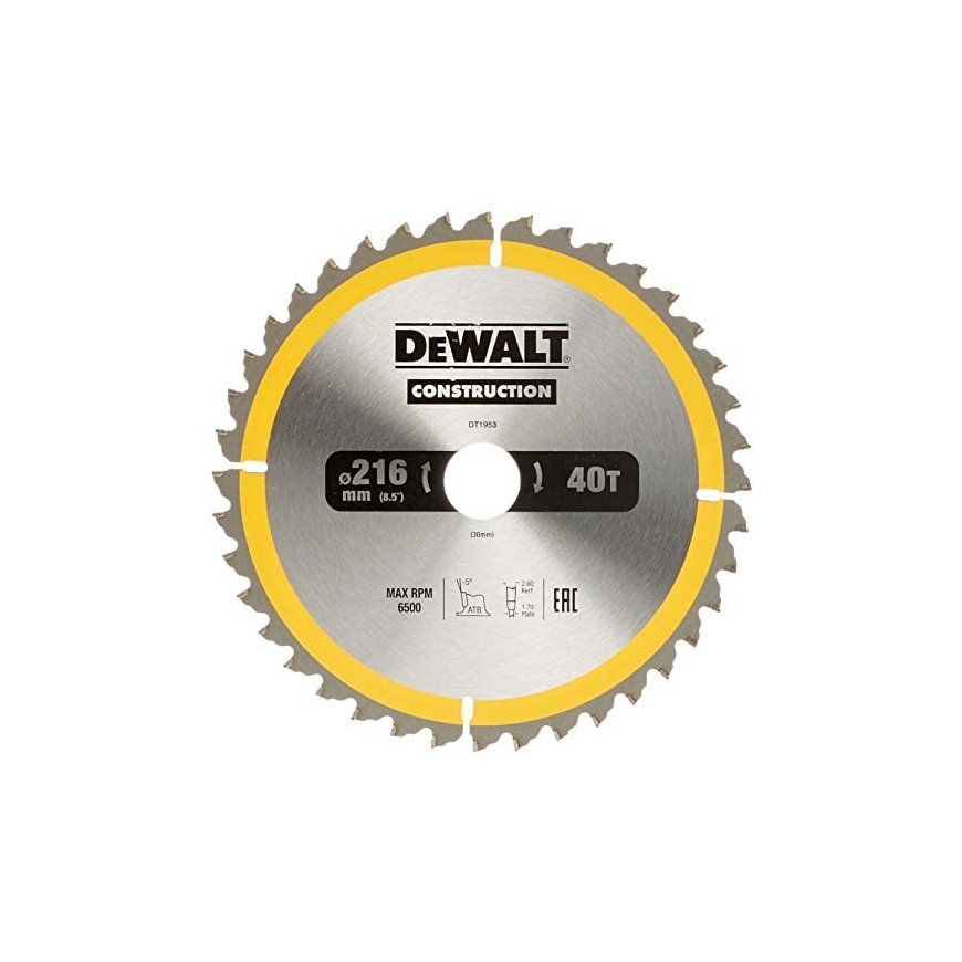DeWALT DT1953-QZ griezējdisks disku zāģiem 1