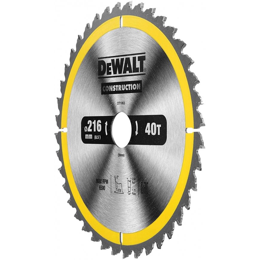 DeWALT DT1953-QZ pyörösahanterä 1 kpl – 2