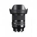 Sigma 20mm F1.4 DG DN | A MILC „Ultra“ platus objektyvas Juoda
