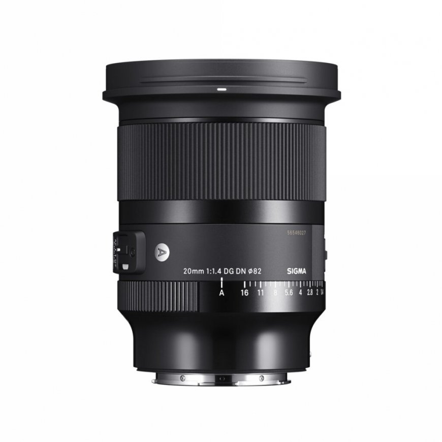 Sigma 20mm F1.4 DG DN | A MILC Ultralaajakulmaobjektiivi musta – 3