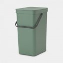 Brabantia 129827 trash can 16 L Rectangular Plastic Green