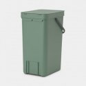 Brabantia 129827 trash can 16 L Rectangular Plastic Green