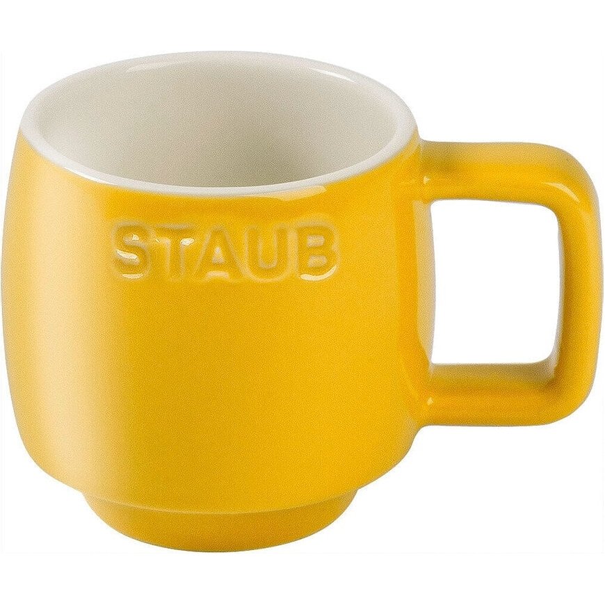 STAUB tarjoilukeramiikkamuki - keltainen, 100 ml – 2