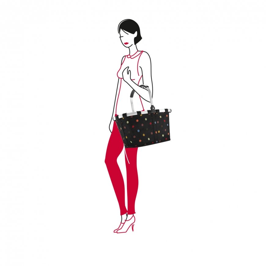 Reisenthel BK7009 shopping bag Black, Multicolour Shopping basket – 5
