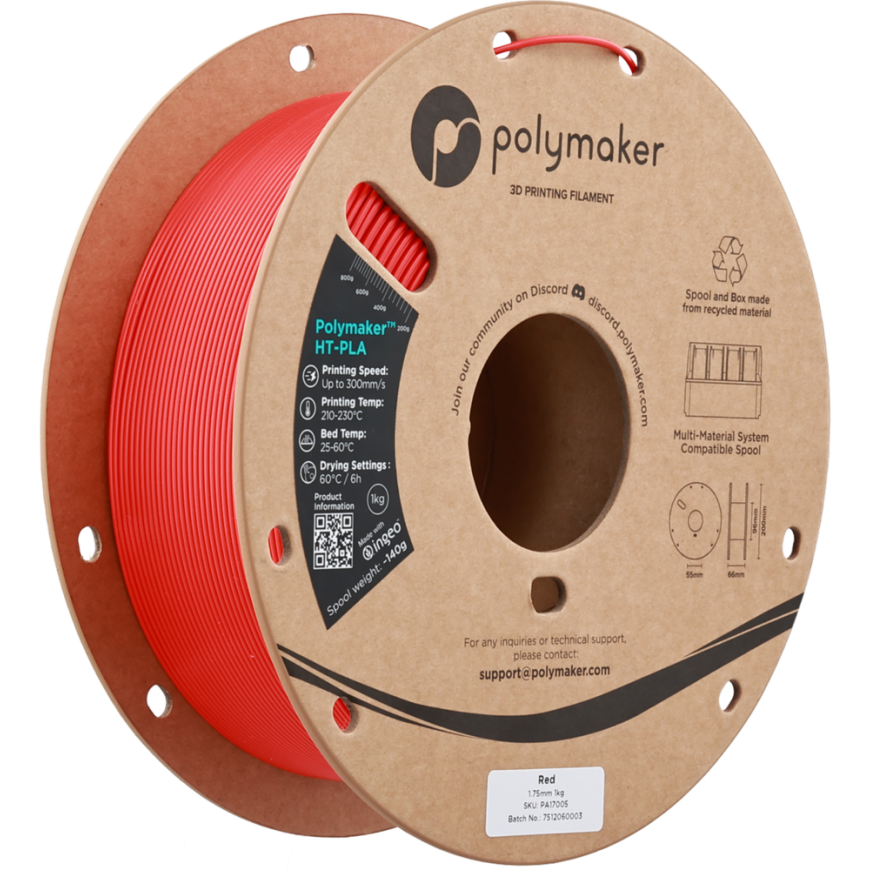 Polymaker HT-PLA Gradient 1.75mm 1kg - Gradient Tropical – 5
