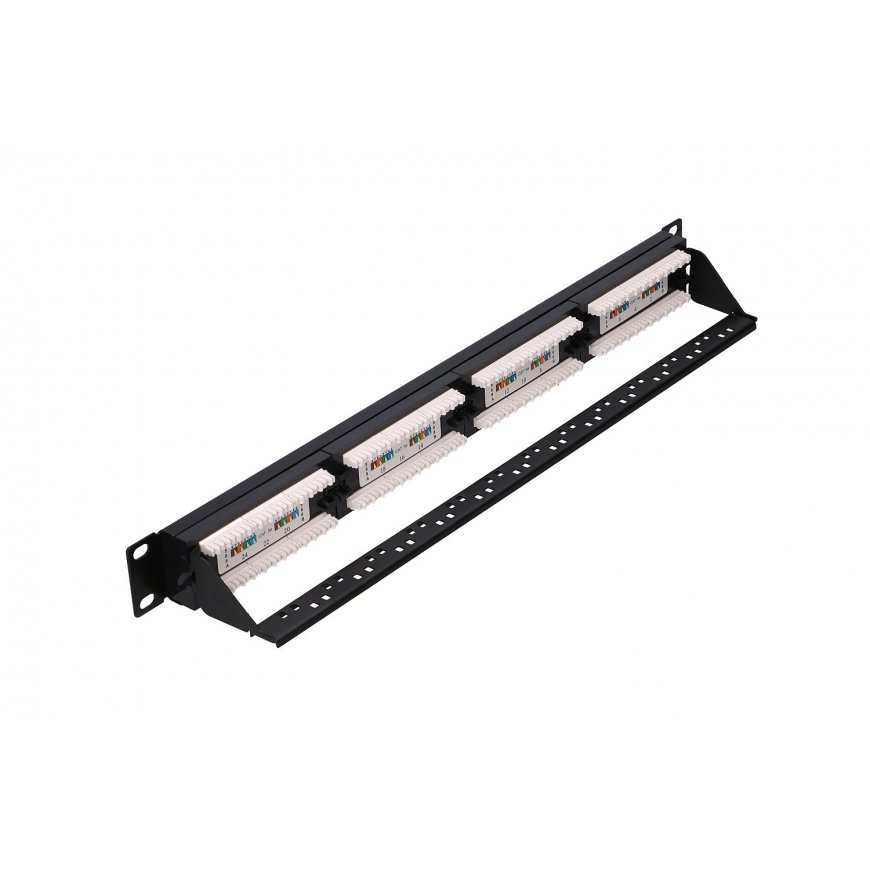 Extralink Патч-панель CAT5E UTP V2 24 port – 2