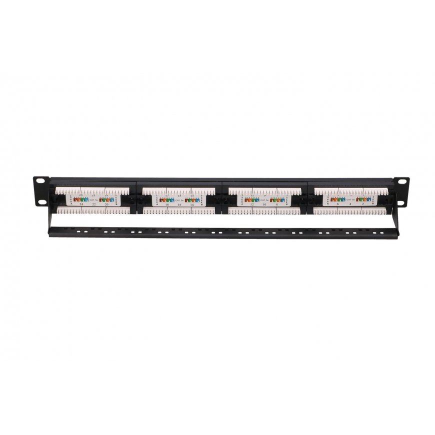 Extralink Patchpanel CAT5E UTP V2 24 port – 3