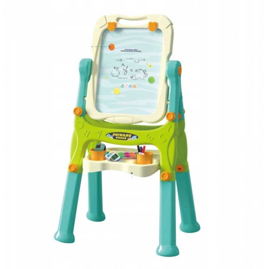 Lean Toys Kahepoolne õppeplaat lisadega, 3-in-1 – 5