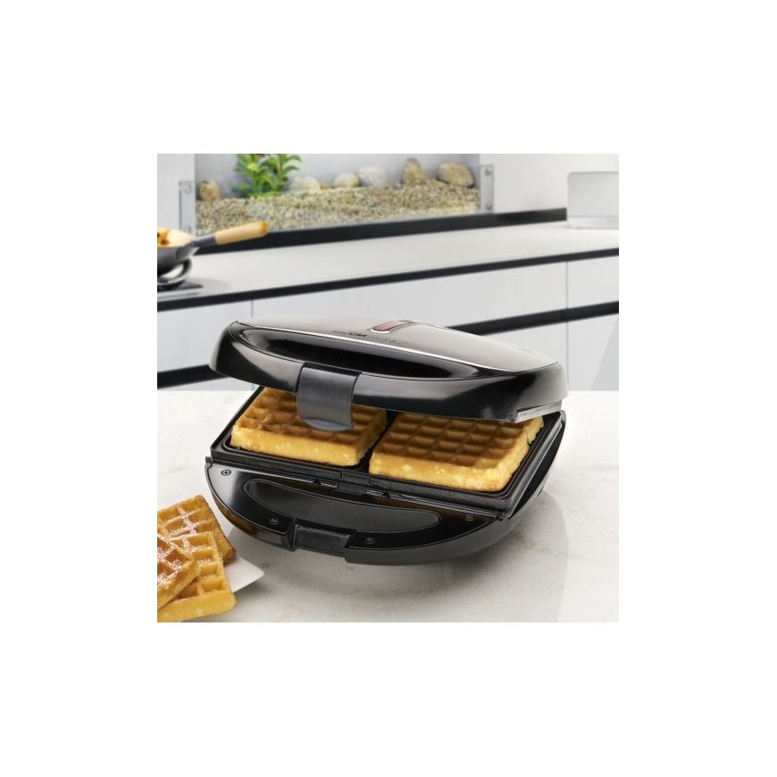 Clatronic ST/WA 3670 voileipägrilli 800 W musta, Ruostumaton teräs – 2