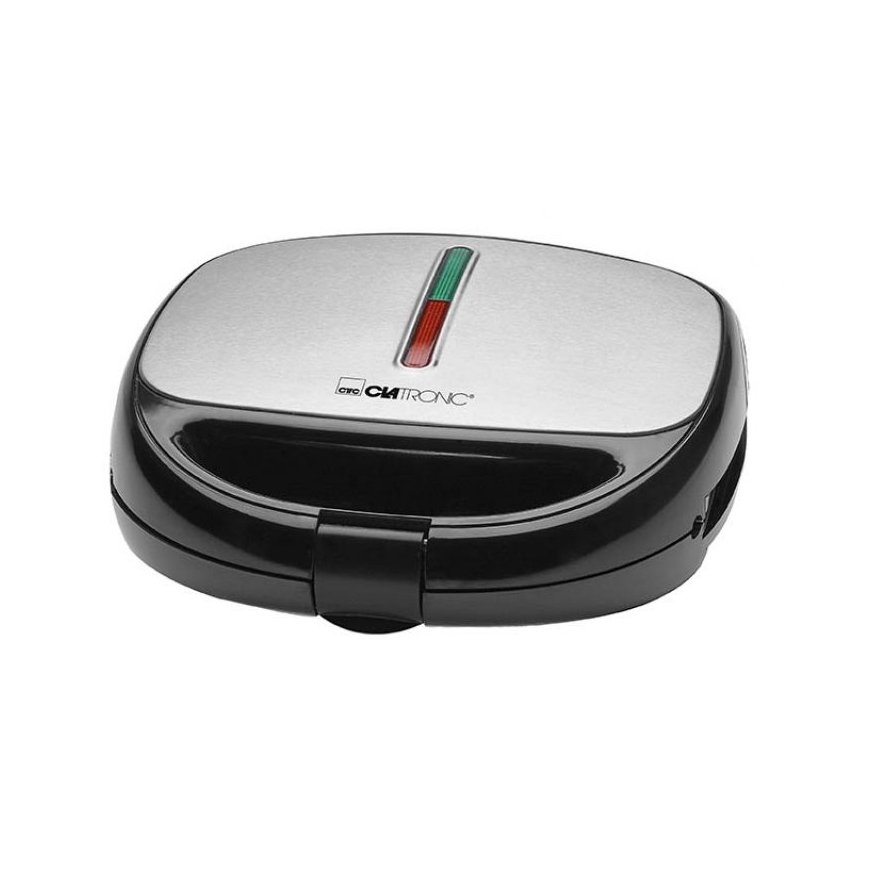 Clatronic ST/WA 3670 sandwich maker 800 W Black, Stainless steel – 5