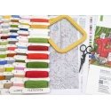 Letistitch Cross Stitch Kit 'Meow Manor' 44x32cm SLETIL9946 Letistitch Cross Stitch Kit 'Meow Manor' 44x32cm SLETIL9946