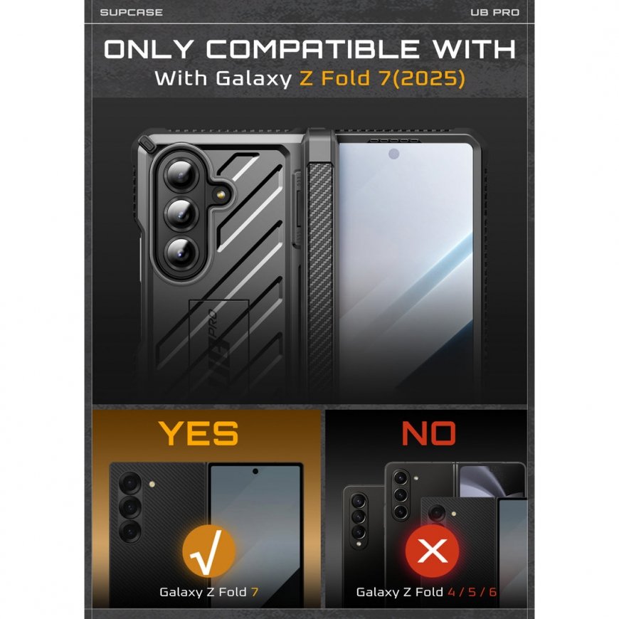 SUPCASE UNICORN BEETLE PRO GALAXY Z FOLD 7 MELNS – 2