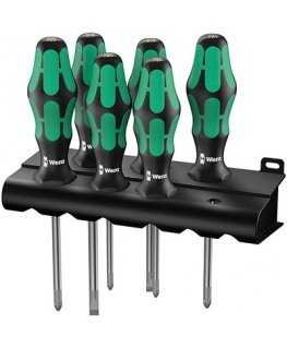 Wera 335/350/355/6 Kraftform Plus Набор Стандартная отвертка