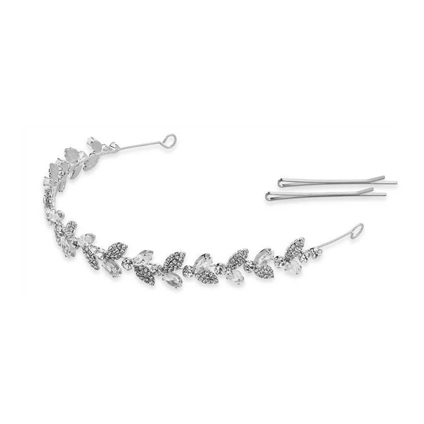 Sparkling headband with crystals