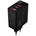 Blow Wall Charger USB Socket + USB-Cx2 PD 65W GAN Black Blow Wall Charger USB Socket + USB-Cx2 PD 65W GAN Black