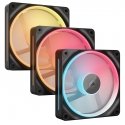 Corsair iCUE LINK LX120-R RGB Datora korpusam Ventilators 12 cm Melns 3 pcs Corsair iCUE LINK LX120-R RGB Datora korpusam Ventilators 12 cm Melns 3 pcs