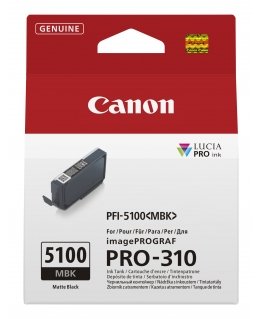 Canon PFI-5100 MBK tintes kārtridžs 1 pcs Oriģināls Matēts melns