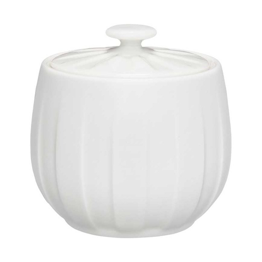 Cukrinė su dangteliu Ligne 250 ml balta AMBITION