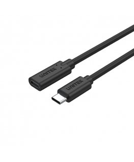 UNITEK C14086BK-1.5M USB-kaapeli USB 3.2 Gen 2 (3.1 Gen 2) USB C musta