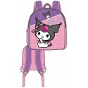 Sanrio Hello Kitty Kuromi 3D mugursoma 30cm Sanrio Hello Kitty Kuromi 3D mugursoma 30cm