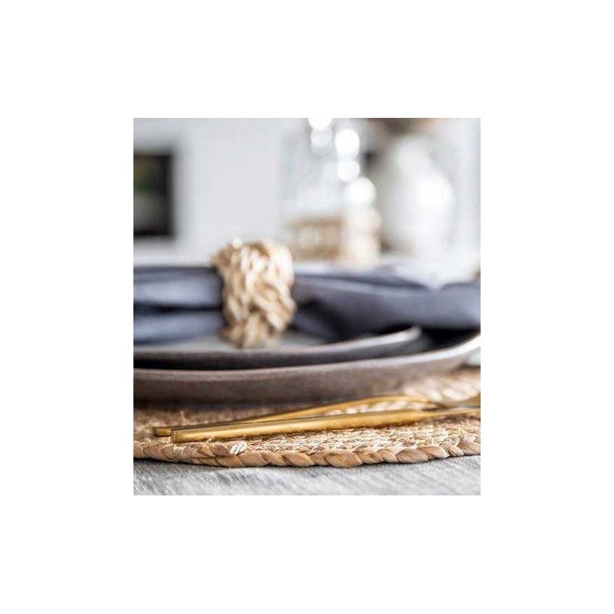 Zeller Plate Tray, water hyacinth, 45 cm – 5