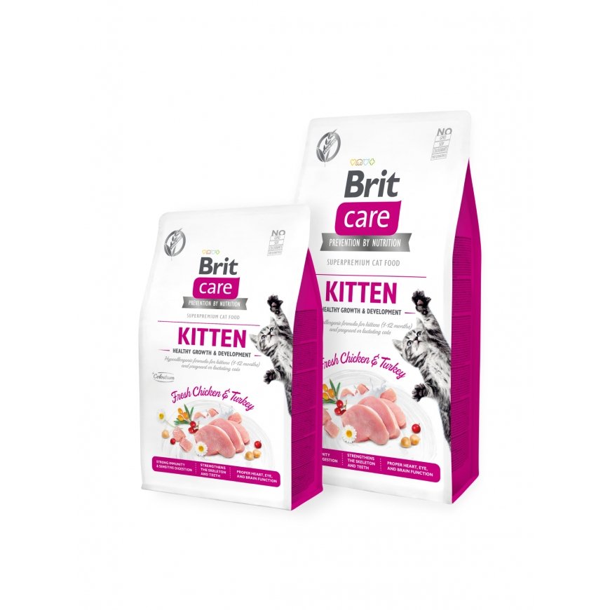 Brit Care Cat Grain-Free Kitten 2 kg cats dry food