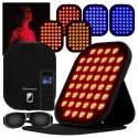 LED-paneeli IR-valon toiminnolla Humanas LumiCare - musta