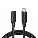 Ugreen 10387 USB kabelis USB 3.2 Gen 2 (3.1 Gen 2) 1 m USB C Melns