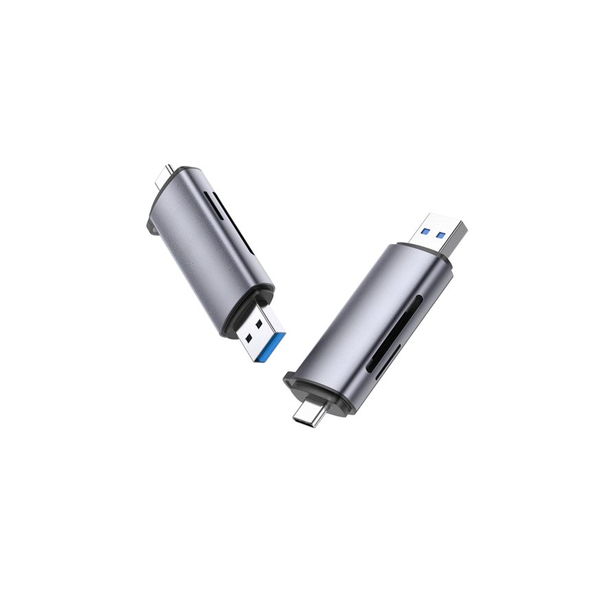 Ugreen 50706 card reader USB/Micro-USB Silver
