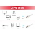 Equip 606013 сетевой кабель Белый 25 m Cat6a S/FTP (S-STP) Equip 606013 сетевой кабель Белый 25 m Cat6a S/FTP (S-STP)