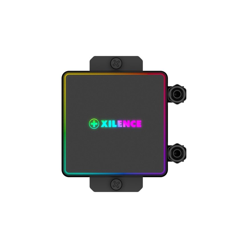Xilence LiQuRizer RGB XC982 Procesorius Aušinimo skysčiu rinkinys 12 cm Juoda
