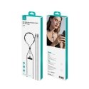 Cable USAMS SJ759 U89 100W Fast Charging with massager black Cable USAMS SJ759 U89 100W Fast Charging with massager black