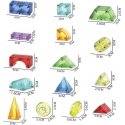 WOOPIE magnetiliste konstruktorite 3D kuubikute hariduslik komplekt, 63 tk. WOOPIE magnetiliste konstruktorite 3D kuubikute hariduslik komplekt, 63 tk.