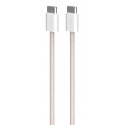 PURO PUCCCFABK415MTROSE USB кабель USB 2.0 1,5 m USB C Розовый PURO PUCCCFABK415MTROSE USB кабель USB 2.0 1,5 m USB C Розовый