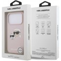 Karl Lagerfeld Liquid Silicone Double Heads MagSafe -kuori Apple iPhone 17 Pro:lle