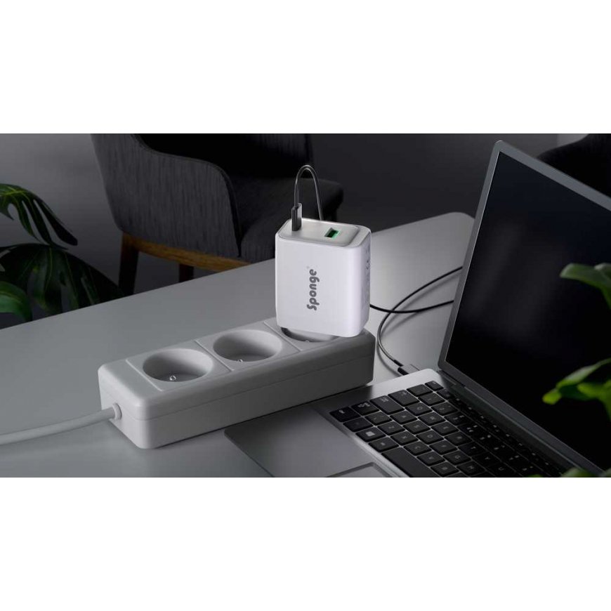 Зарядное устройство Sponge C3 65W GaN – 2