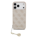 Чехол Guess 4G Charm Case для iPhone 17 Pro Max Тон в Тон Розовый Чехол Guess 4G Charm Case для iPhone 17 Pro Max Тон в Тон Розовый