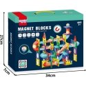 WOOPIE magnetilised konstruktorid 3D hariduskomplekt pallide jooksmiseks, 105 tk. WOOPIE magnetilised konstruktorid 3D hariduskomplekt pallide jooksmiseks, 105 tk.