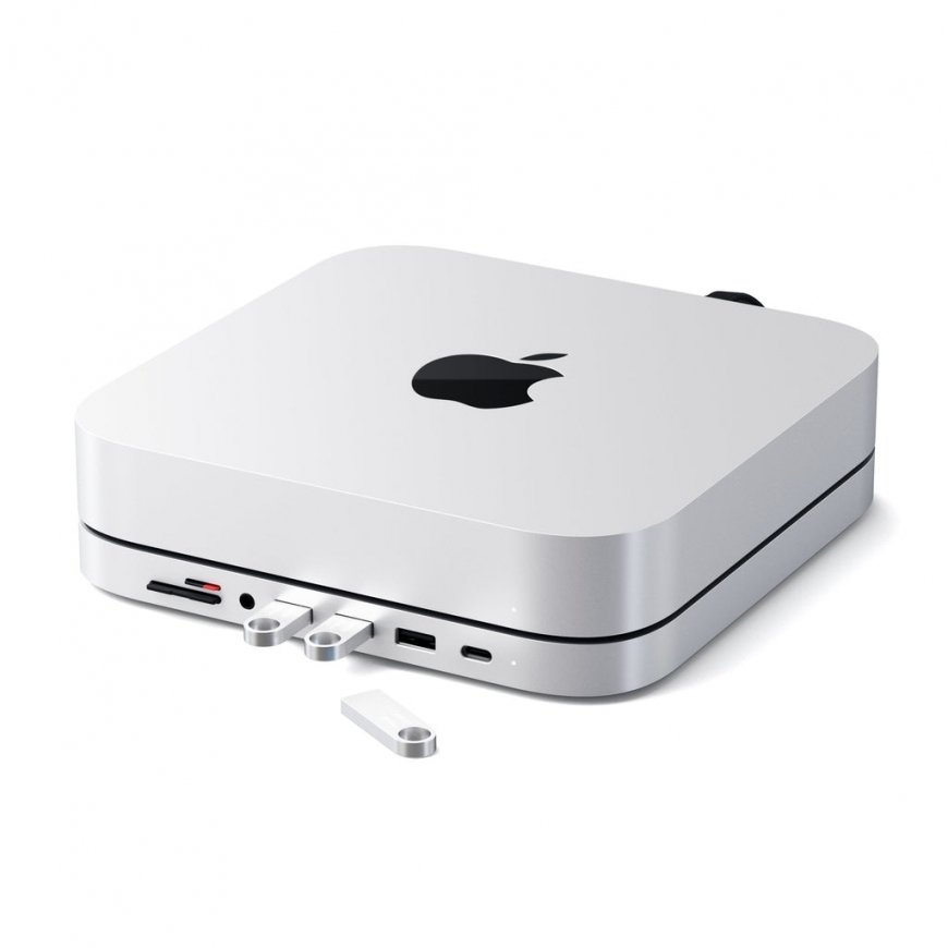 Belkin ST-ABHFS dokstacija USB 2.0 Type-C Melns, Sudrabs