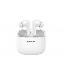 Denver TWE-48W Headset True Wireless Stereo (TWS) In-ear Calls/Music Bluetooth White